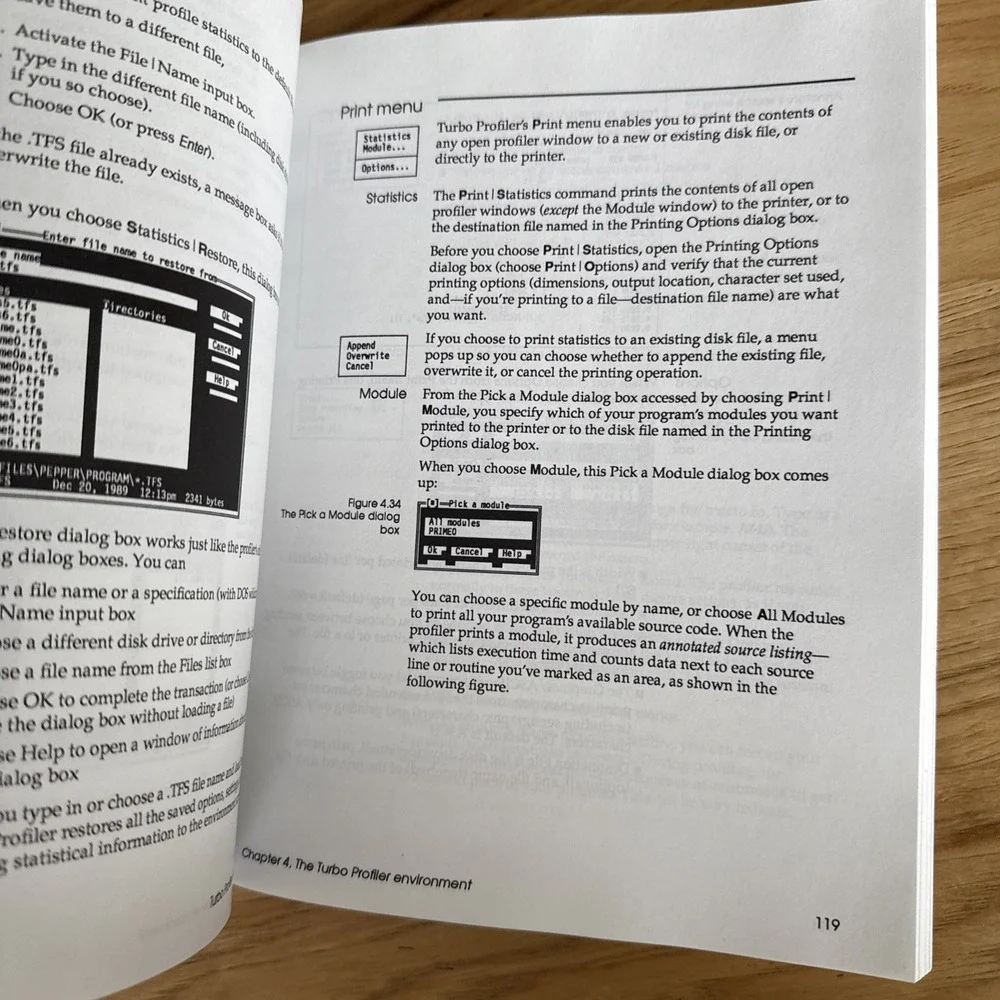 Turbo Profiler Version 1.0 User's Guide by Borland International